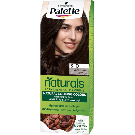 Palette Permanent Natural Color Creme 3-0-Dark Brown