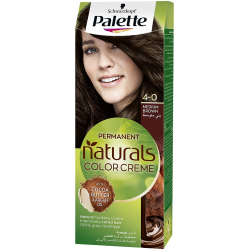 Palette Permanent Natural Color Creme 4-0 Medium Brown, Pack Of 10 Palette Permanent Natural Color Creme 4-0 Medium Brown, Pack Of 10