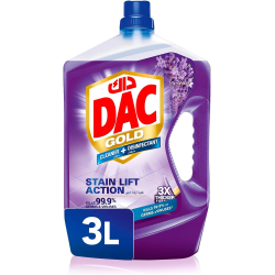 Dac Multi Purpose Disinfectant Lavender 3 Ltr, Pack Of 6