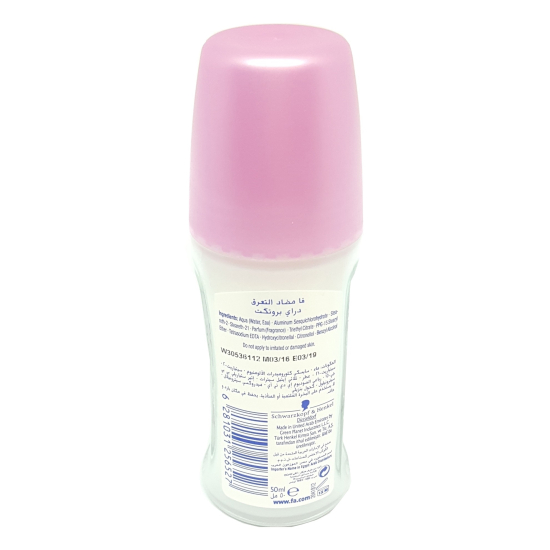 Fa Dry Protect Deodorant Roll On Cotton Mist, 50 ml