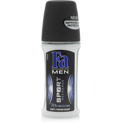 Fa Sport Recharge Deodorant Roll On 50 ml, Pack Of 12 Fa Sport Recharge Deodorant Roll On 50 ml, Pack Of 12