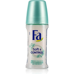 Fa Soft & Control Deodorant Roll On 50 ml, Pack Of 12 Fa Soft & Control Deodorant Roll On 50 ml, Pack Of 12