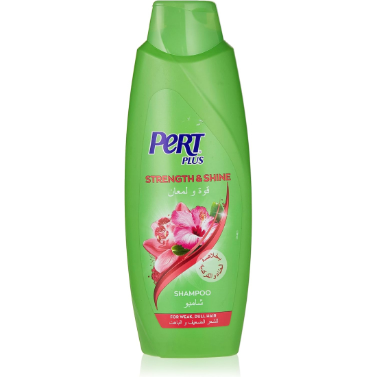 Pert Plus Strength & Shine Shampoo With Henna And Hibiscus Extract 600 ml