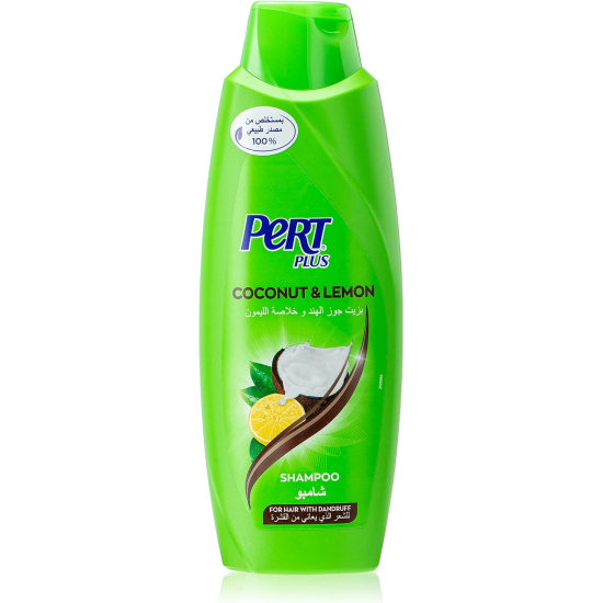 Pert Plus Anti-Dandruff Shampoo With Coconut Oil And Lemon Extract 600 ml