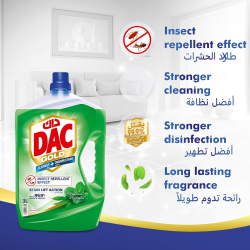 Dac Gold Multi-Purpose Disinfectant & Liquid Cleaner 3 Ltr, Pack Of 6 Dac Gold Multi-Purpose Disinfectant & Liquid Cleaner 3 Ltr, Pack Of 6