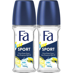 Fa Sport Deodorant Roll On 2x50 ml, Pack Of 6 Fa Sport Deodorant Roll On 2x50 ml, Pack Of 6