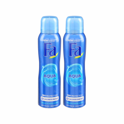 Fa Deodorant Spray Aqua 2×150 ml, Pack Of 6 Fa Deodorant Spray Aqua 2×150 ml, Pack Of 6