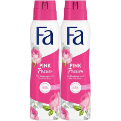 Fa Deodorant Spray Pink Passion 2x150ml, Pack Of 6 Fa Deodorant Spray Pink Passion 2x150ml, Pack Of 6
