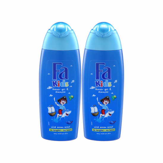 Fa Shower Gel Kids Pirate 250ml, Pack of 2