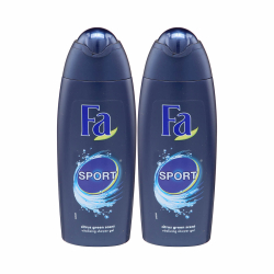 Fa Shower Gel Active Sport 2x250ml, Pack Of 6 Fa Shower Gel Active Sport 2x250ml, Pack Of 6