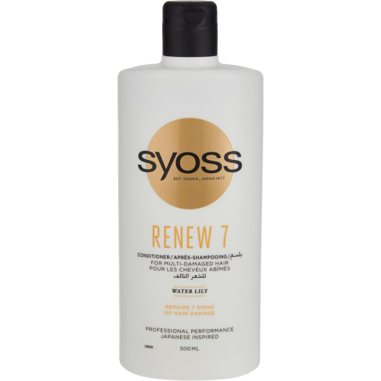 Syoss Shampoo + Conditioner Renew 7 Combo Pack 500 ml