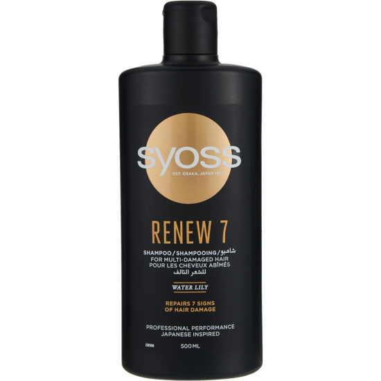 Syoss Shampoo + Conditioner Renew 7 Combo Pack 500 ml