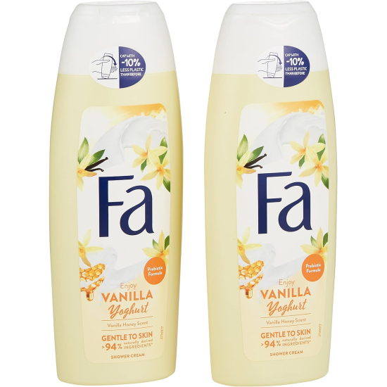 Fa Shower Gel Vanilla Honey 250 ml, Pack of 2