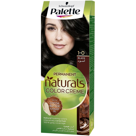 Palette Permanent Natural Color Creme 1-0 Black