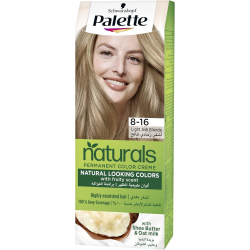 Palette Permanent Naturals Color Creme 8-16 Light Ash Blonde, Pack Of 10 Palette Permanent Naturals Color Creme 8-16 Light Ash Blonde, Pack Of 10
