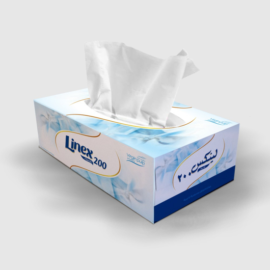 Linex Classic 200 Sheets x 2 Ply Premium Facial Tissues