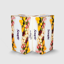 Souple 150 Sheets x 2 Ply Soft Facial Tissues 150x30 Souple 150 Sheets x 2 Ply Soft Facial Tissues 150x30