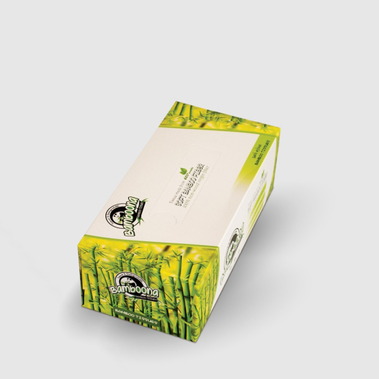 Bamboona 150 Sheets x 2 Ply Bamboo Facial Tissues 150x30