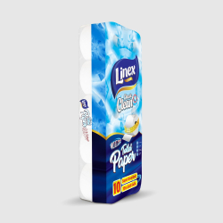 Linex Classic Superior Quality 400 Sheets x 2 Ply 10x10 Toilet Rolls Linex Classic Superior Quality 400 Sheets x 2 Ply 10x10 Toilet Rolls