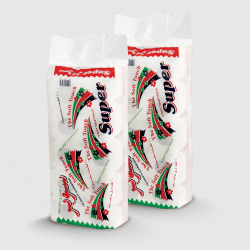 Super 100 Sheets x 2 Ply Economical 10x10 Toilet Rolls Super 100 Sheets x 2 Ply Economical 10x10 Toilet Rolls