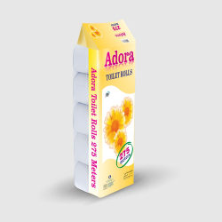 Adora 275 Meters Economical 10x10 Toilet Rolls Adora 275 Meters Economical 10x10 Toilet Rolls