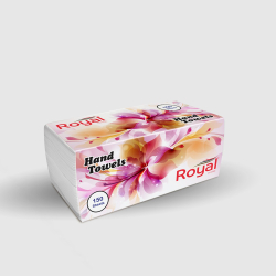 Royal Classic 150 Sheets x 1 Ply Interfold Hand Towel Royal Classic 150 Sheets x 1 Ply Interfold Hand Towel