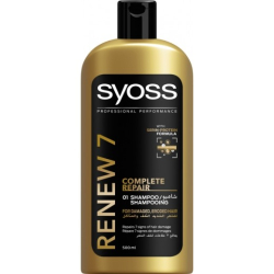 Syoss Renew 7 Shampoo 500 ml, Pack Of 12 Syoss Renew 7 Shampoo 500 ml, Pack Of 12