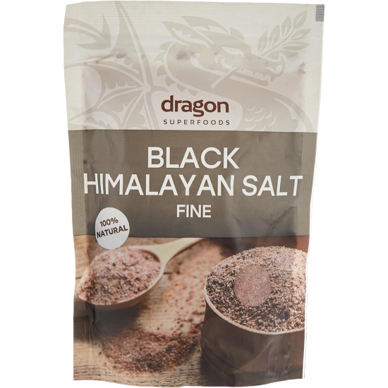 Dragon Superfoods Black Himalayan Salt Fine 250g