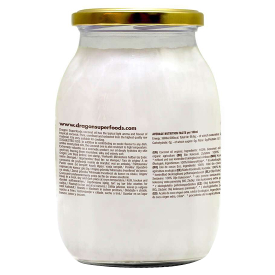 Dragon Superfoods Coconut Oil 1000ml