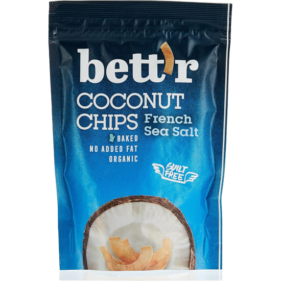 Bett'r Coconut French Sea Salt Chips 70g