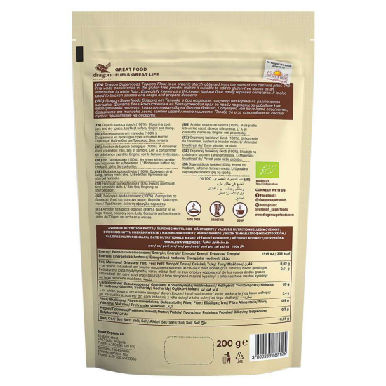 Dragon Superfoods Tapioca Flour 200g