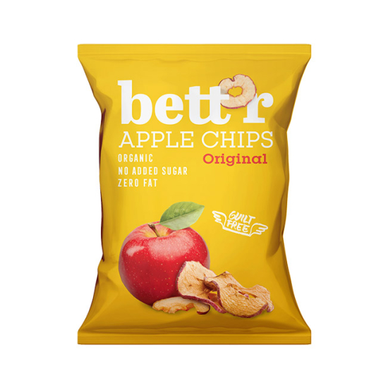 Bett'r Organic Apple Chips 50g