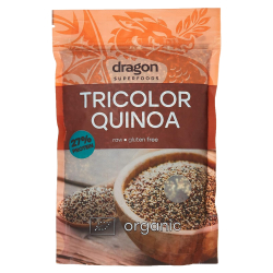Dragon Superfoods Tricolor Quinoa 300g White, Black & Red Mixed Dragon Superfoods Tricolor Quinoa 300g White, Black & Red Mixed