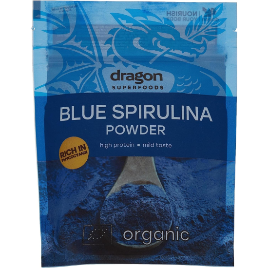 Dragon Superfoods Blue Spirulina Powder 75g