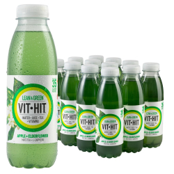 Vit-Hit Lean & Green 500 ml, Pack Of 12 Vit-Hit Lean & Green 500 ml, Pack Of 12