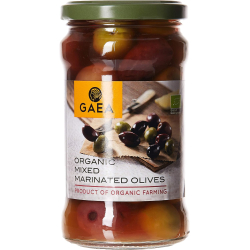 Gaea Mixed Marinated Olives In Brine 300g Gaea Mixed Marinated Olives In Brine 300g