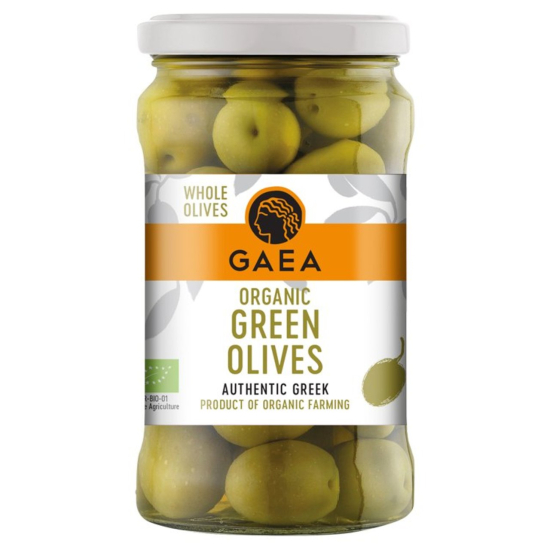 Gaea Green Olives In Brine 300g