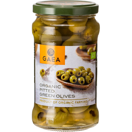 Gaea Pitted Green Olives In Brine 290g