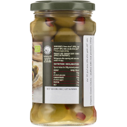 Gaea Green Olives Stuffed With Natural Pimento 295g Gaea Green Olives Stuffed With Natural Pimento 295g