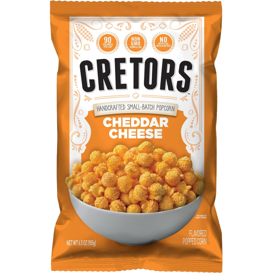 G.H. Cretors Hand Crafted Pop Corn Cheddar Cheese 185g