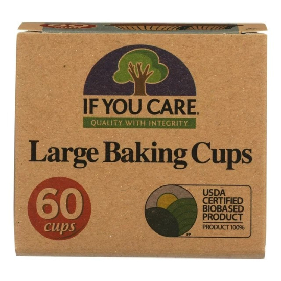 If You Care Certified Large Baking Cups 60pcs