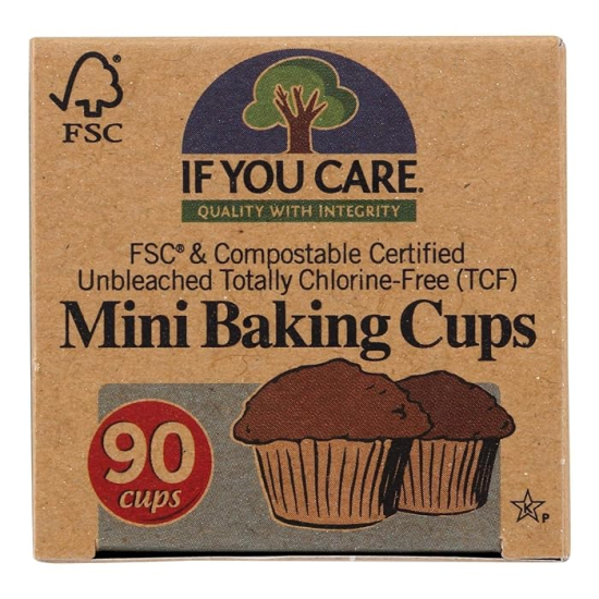 If You Care Fsc Certified Mini Baking Cups 90pcs