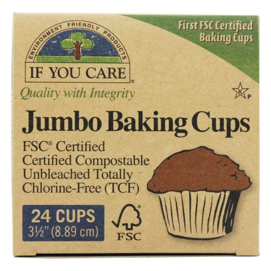 If You Care Baking Cups Jumbo Baking Cups 24pcs