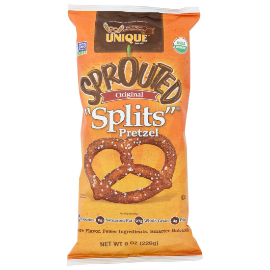Unique Organic Sprouted Splits 226g