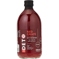 Andrea Milano Deto* Red Grape Vinegar With The Mother 500 ml Andrea Milano Deto* Red Grape Vinegar With The Mother 500 ml
