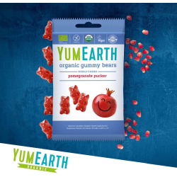 Yum Earth Organic Gummy Bears 50g Yum Earth Organic Gummy Bears 50g