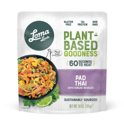 Loma Linda Pad Thai With Konjac Noodles 285g Loma Linda Pad Thai With Konjac Noodles 285g