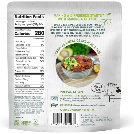 Loma Linda Ultimate Vegetarian Chili 285g