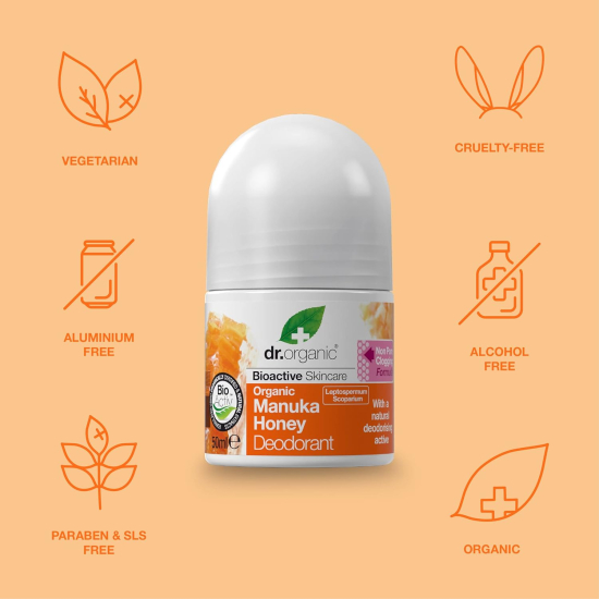 Dr. Organic Manuka Deodorant 50 ml