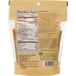 Bob's Red Mill Organic Whole Golden Flaxseed 368g, Pack Of 12 Bob's Red Mill Organic Whole Golden Flaxseed 368g, Pack Of 12